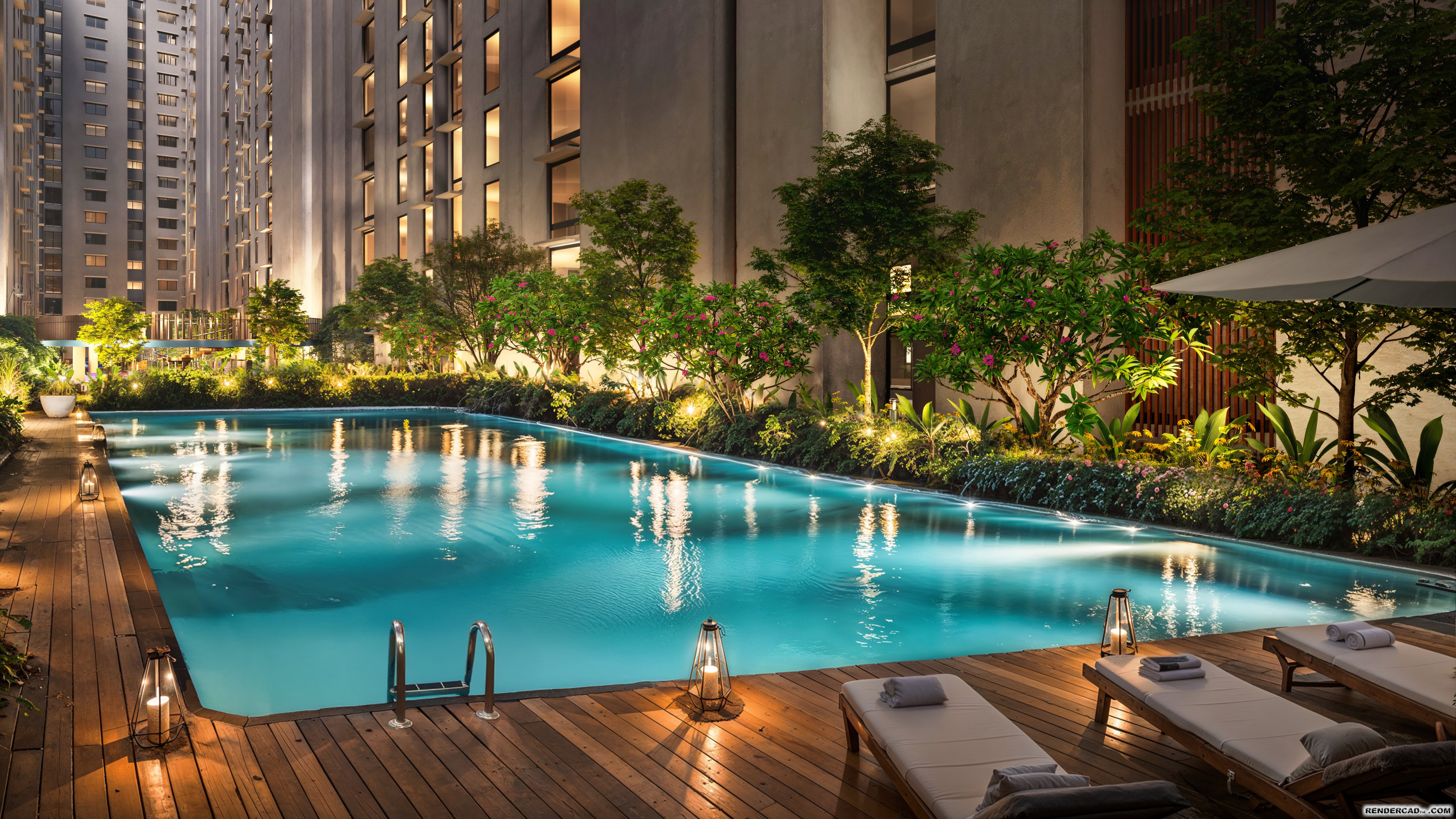 Podium Swimming Pool
